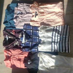 Business casual top and sweater bundle